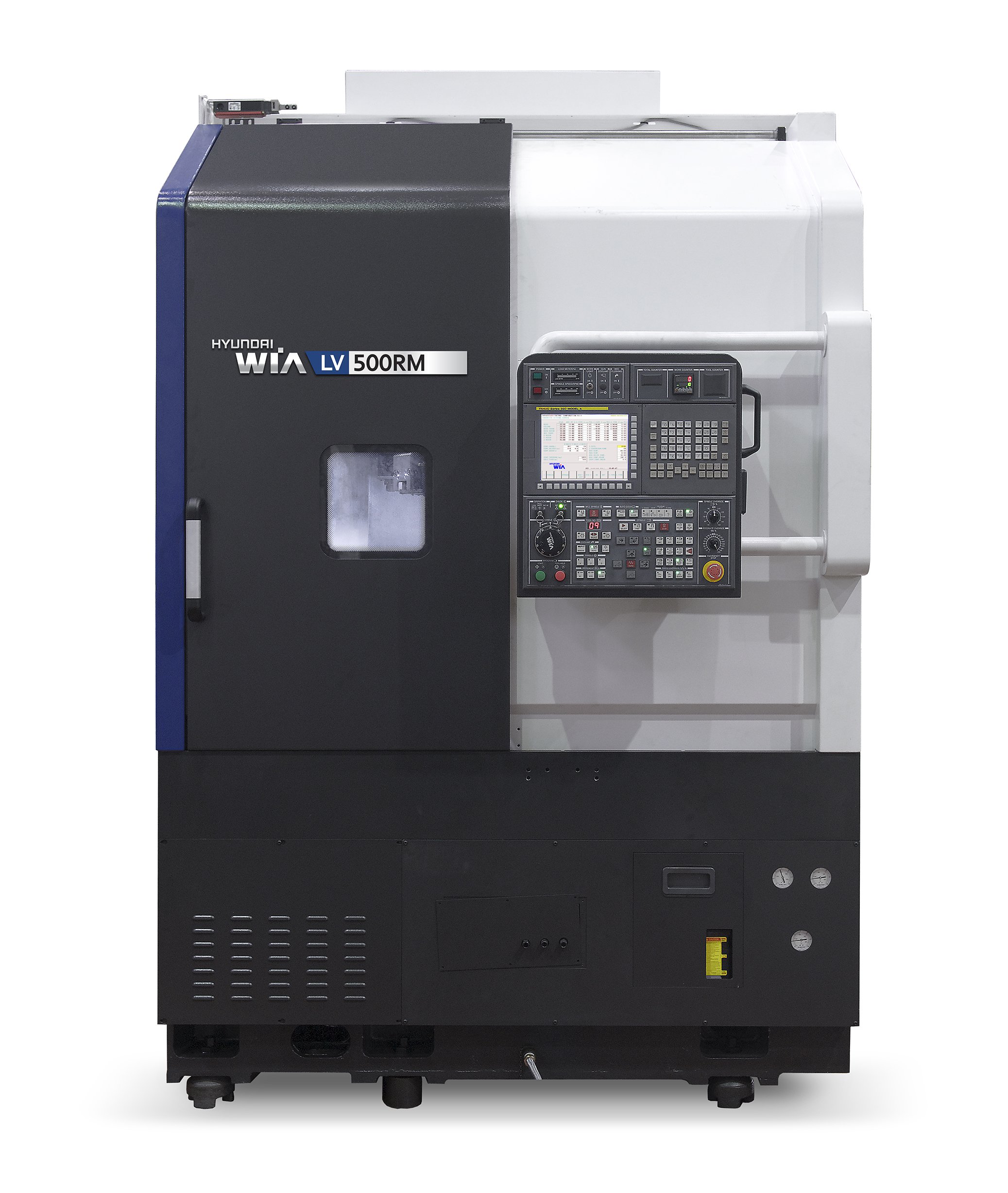 Karusel Hyundai WIA LV500RM - Vertikální CNC soustružnické centrum s poháněnými nástroji