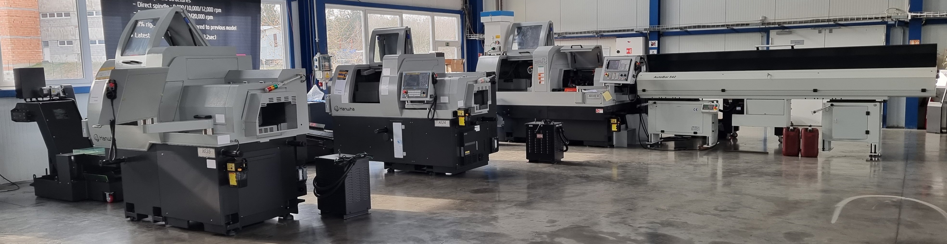 Hanwha - dlouhotočné automaty