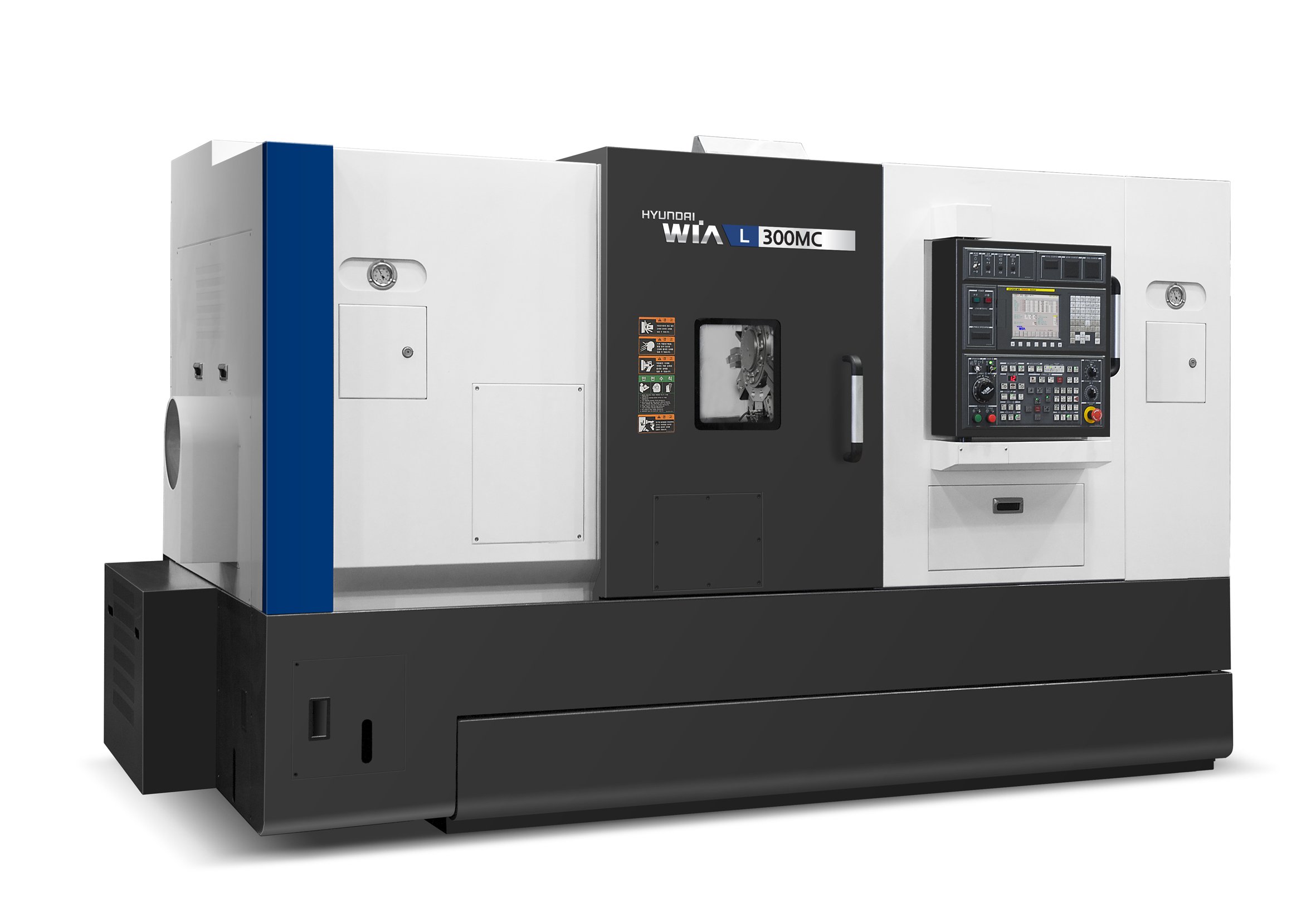CNC soustružnické centrum s poháněnými nástroji Hyundai WIA L300MC